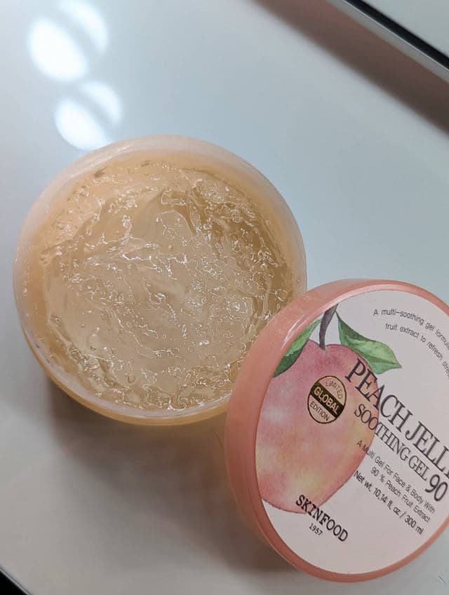 SKINFOOD Peach Jelly Soothing Gel 90 review photo by cozycritique