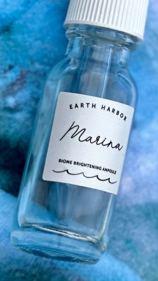 Earth Harbor Naturals Marina Biome Brightening Ampoule review photo by momtssatswesewsnjs