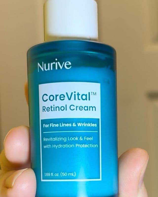 Nurive CoreVital Retinol Cream review photo by momtssatswesewsnjs