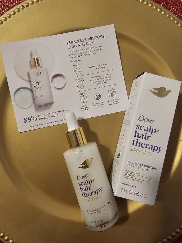 Dove Scalp + Hair Therapy Fullness Restore Scalp Serum review photo by PickyRosie