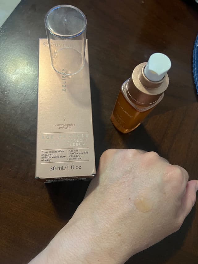 Exuviance Age Reverse Total Correct + Sculpt Serum review photo by PickyRosie