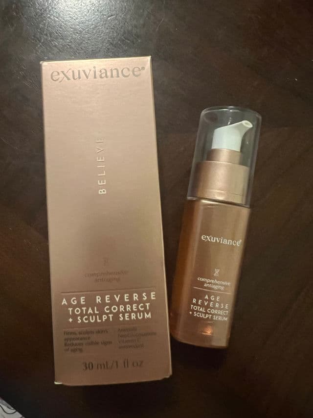 Exuviance Age Reverse Total Correct + Sculpt Serum review photo by PickyRosie