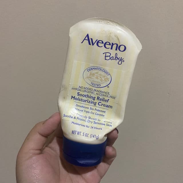 Aveeno Baby Soothing Relief Moisturizing Cream review photo by Farazenia