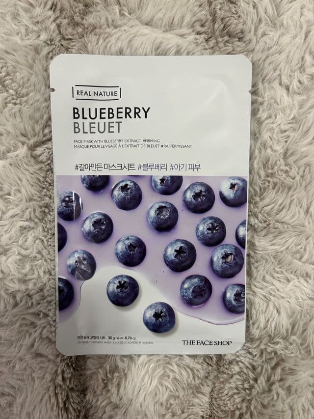 THE FACE SHOP Real Nature Face Mask (Blueberry) review photo by AleD
