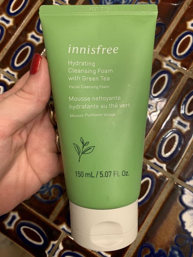 INNISFREE Green Tea Hydrating Cleansing Foam review photo by Vonnish