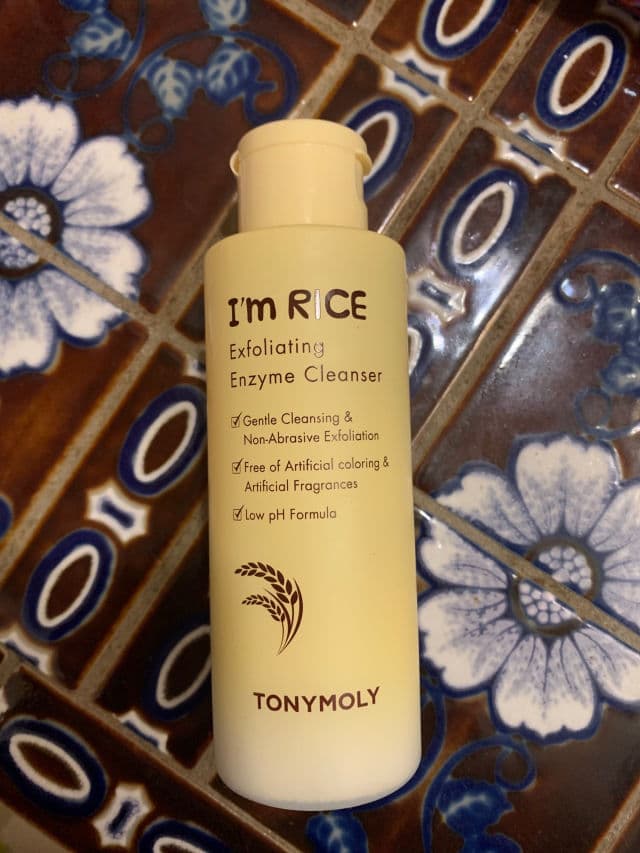 TONYMOLY I'm Rice Exfoliating Enzyme Cleanser review photo by Vonnish