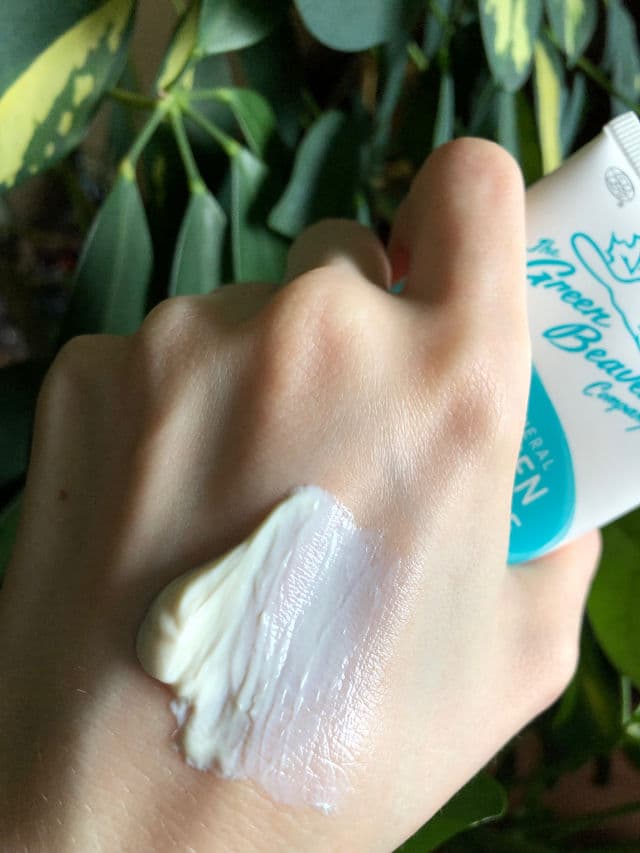 The Green Beaver Company Natural Mineral Sunscreen SPF 40 review photo by kuuipogirl
