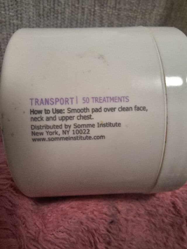 Somme Institute Transport Exfoliating Glycolic Acid Pads review photo by eriscancreatekaos