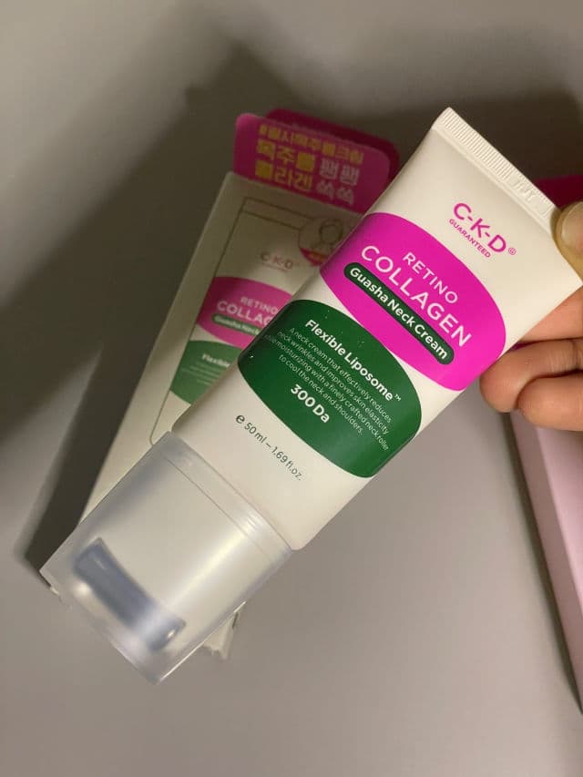 CKD Guaranteed Retino Collagen Guasha Neck Cream review photo by erie