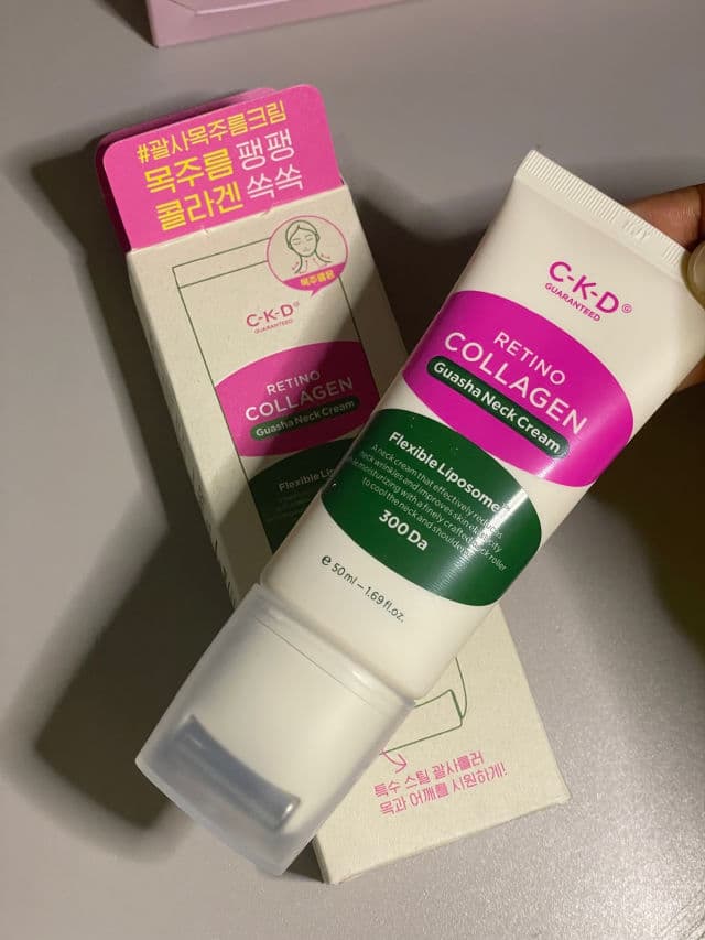 CKD Guaranteed Retino Collagen Guasha Neck Cream review photo by erie