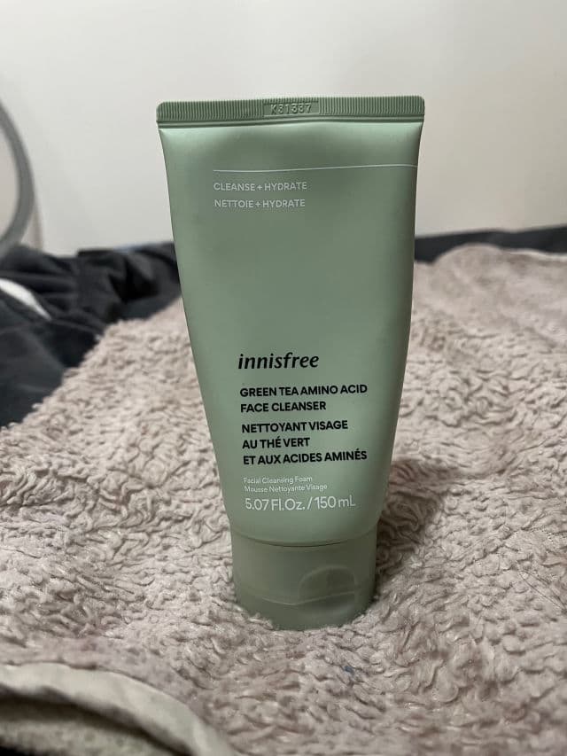 INNISFREE Green Tea Hydrating Amino Acid Cleansing Foam review photo by roringie