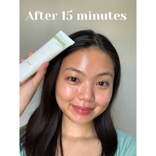 B_LAB Matcha Hydrating Real Sun Screen SPF 50+ PA++++ review photo by nyannieee