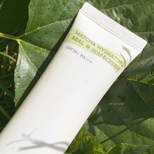 B_LAB Matcha Hydrating Real Sun Screen SPF 50+ PA++++ review photo by nyannieee