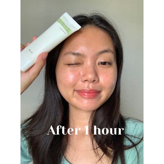 B_LAB Matcha Hydrating Real Sun Screen SPF 50+ PA++++ review photo by nyannieee