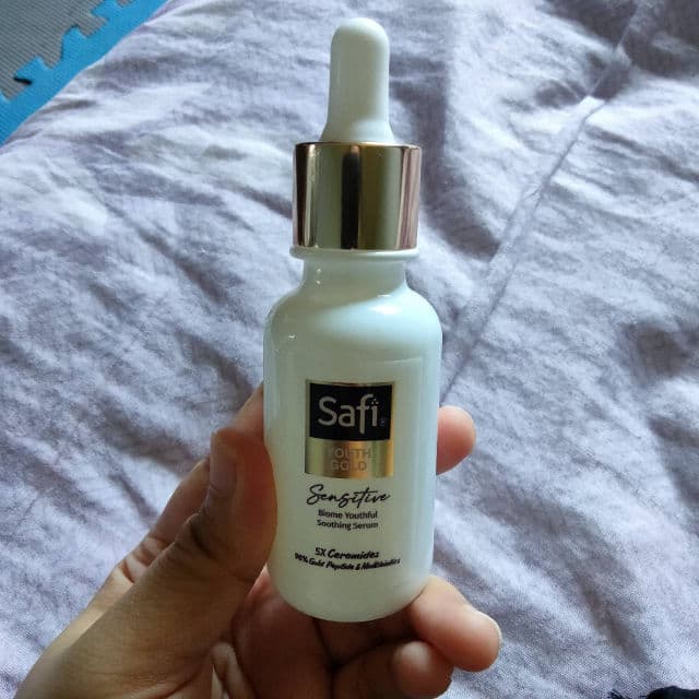 Safi Youth Gold Sensitive Biome Rescue Youthful Soothing Serum review photo by pickydaughter