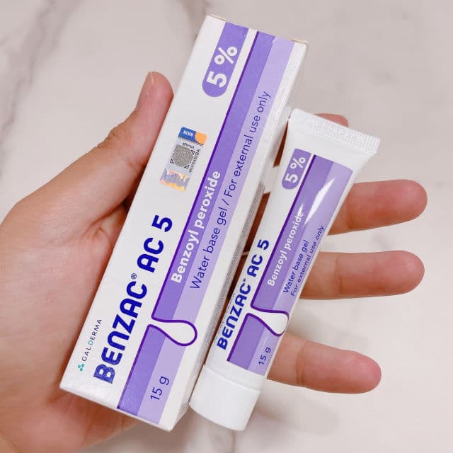 Galderma Benzac AC 5 review photo by MarinaRIN