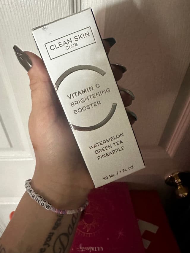 Clean Skin Club Vitamin C Brightening Booster review photo by mszRachelle