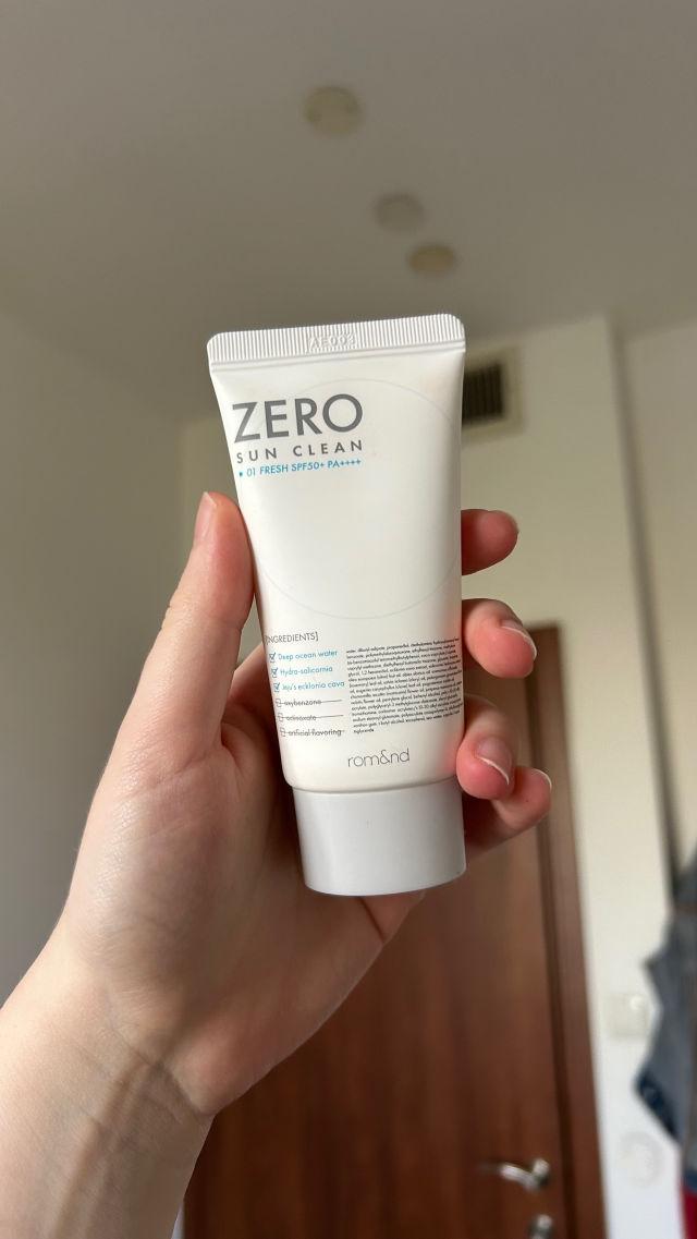 Zero Sun Clean SPF50+ product review
