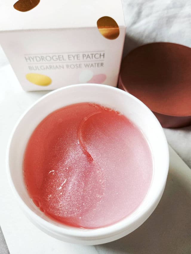 Heimish Bulgarian Rose Hydrogel Eye Patch review photo by GlowByEmily