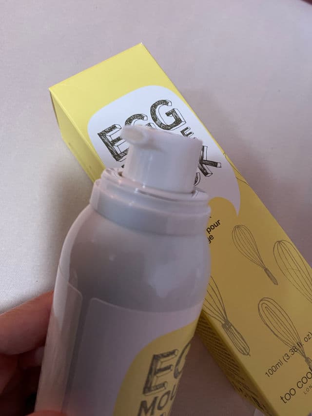 TOO COOL FOR SCHOOL Egg Mousse Pack review photo by Morenita1983