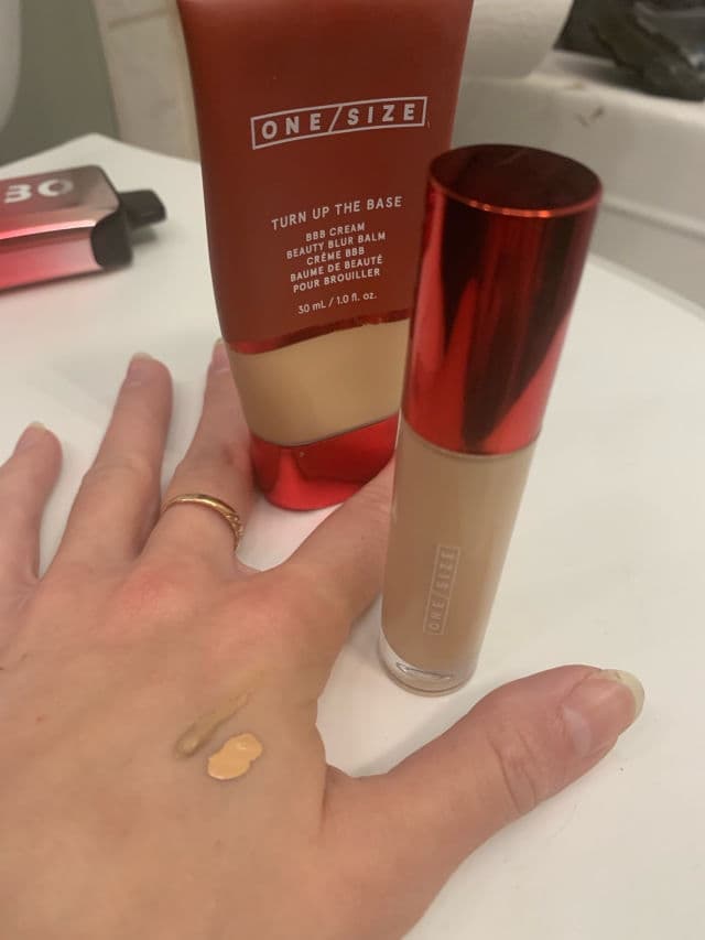 ONE SIZE Turn Up the Base Blurring Foundation review photo by ReneeEgan
