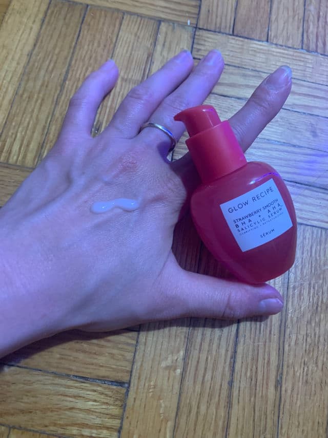 Glow Recipe Strawberry Smooth BHA + AHA Salicylic Serum review photo by ReneeEgan