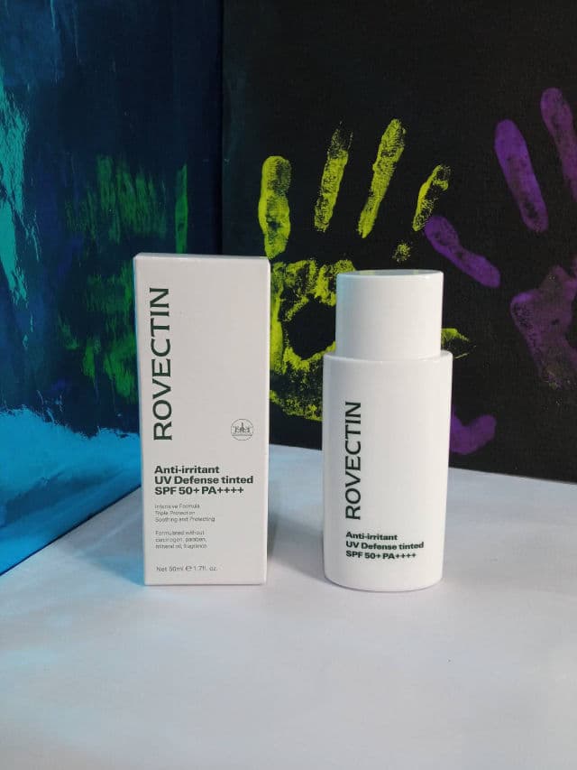 Rovectin UV Defense Tinted SPF50+ PA+++ review photo by Natayamanuhutu