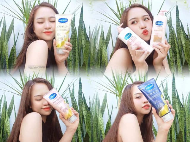 Vaseline Gluta-Hya Serum Burst Lotion Overnight Radiance Repair review photo by heyyyshell