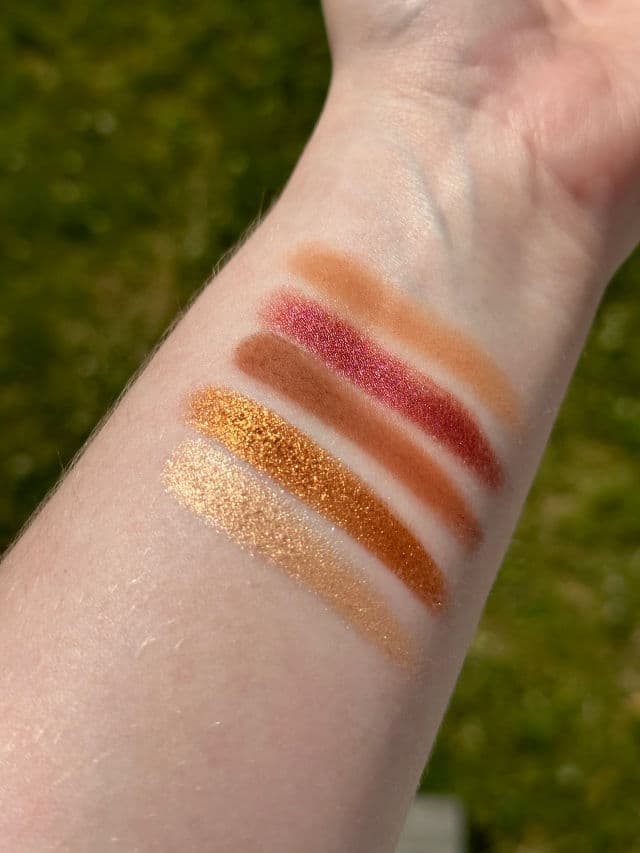 Natasha Denona Mini Sunset Palette review photo by Anneromakeup