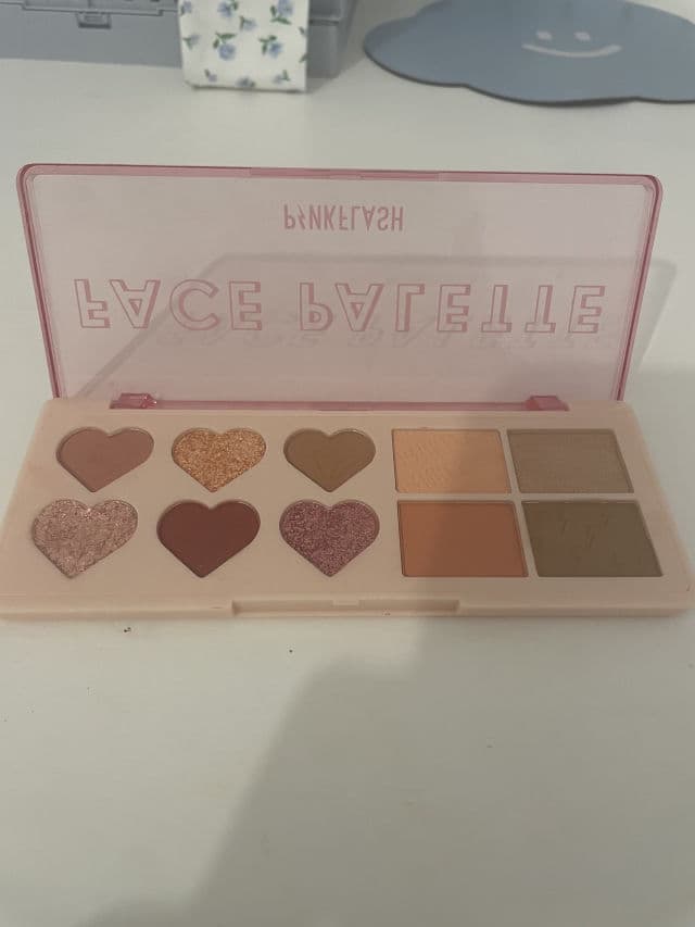 Pinkflash Oh My Love Multiple Face Palette #01 Mandarin Latte review photo by sanrionaky