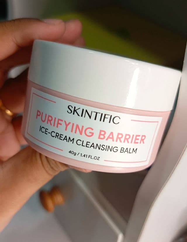 Skintific Purifying Barrier Ice-Cream Cleansing Balm review photo by rynhaven