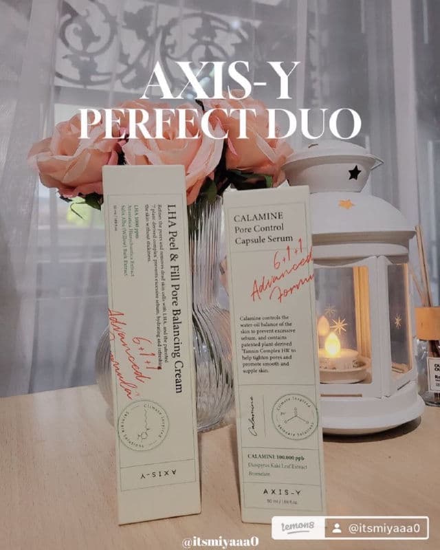 AXIS-Y LHA Peel & Fill Pore Balancing Cream review photo by itsmiyaaa0