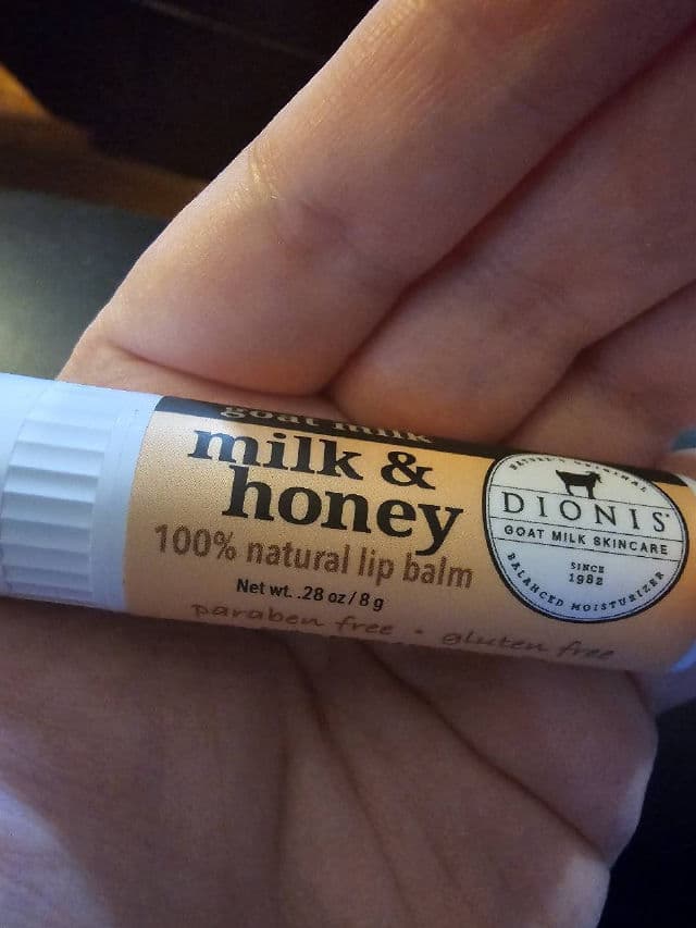 Dionis Milk & Honey Lip Balm review photo by frostyfeet