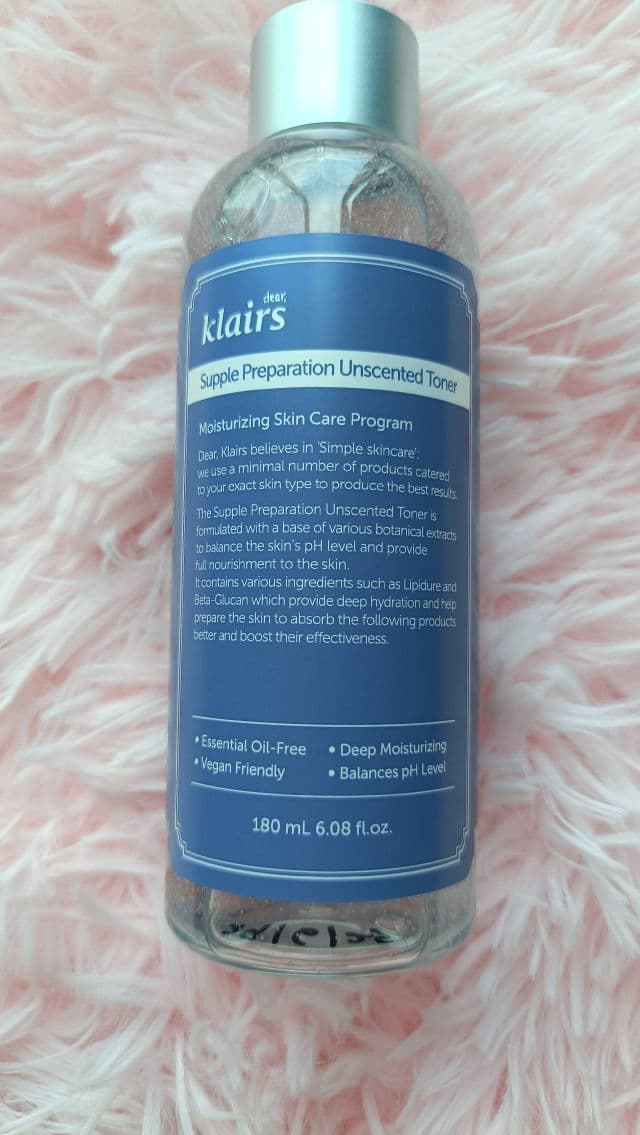 Dear, Klairs Supple Preparation Unscented Toner review photo by Jamalia