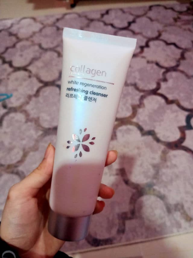 Collagen by Watsons White Regeneration Refreshing Cleanser  review photo by Amlnhmra