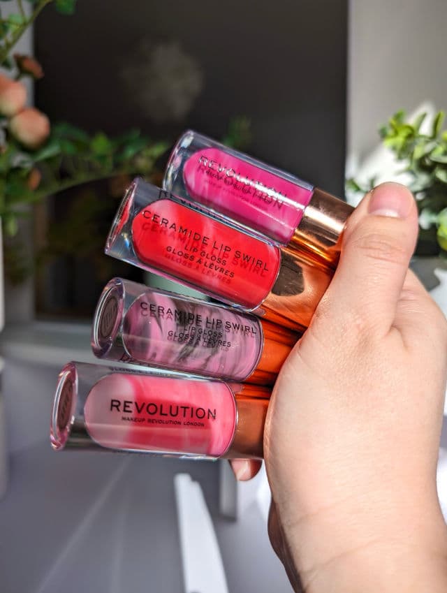 Makeup Revolution Ceramide Swirl Lip Gloss - Pure Gloss Clear review photo by beautyinstaaddict