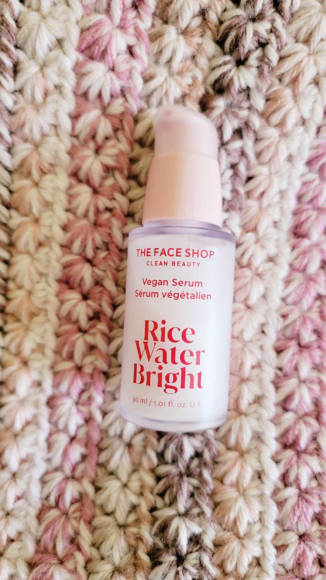 Rice Water Bright Vegan Serum product review