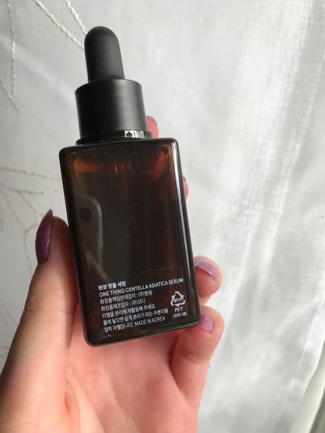 One Thing Centella Asiatica Serum review photo by pickysana