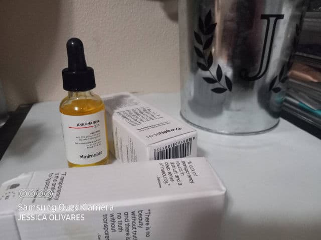 Minimalist 32% AHA BHA & PHA Face Peel review photo by Jolivares1717