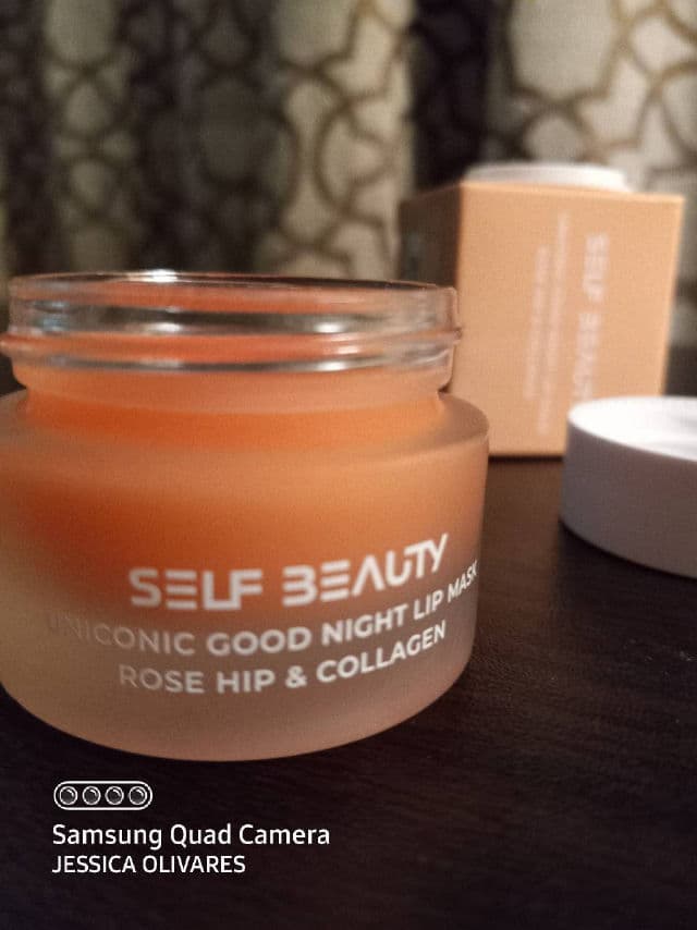 SELF BEAUTY Uniconic Good Night Hydrating Vegan Lip Mask - Rosehip & Collagen review photo by Jolivares1717