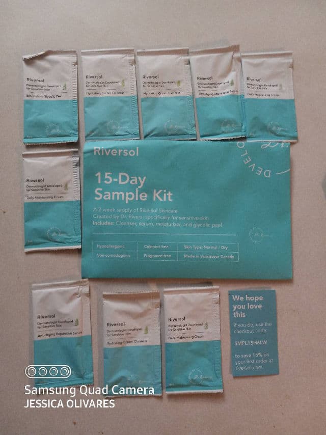 Riversol 15-Day Anti-Aging Sample Kit review photo by Jolivares1717