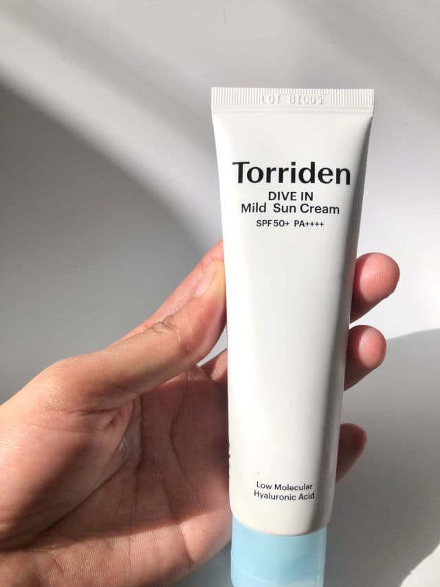 Torriden Dive-in Mild Sun Cream SPF 50+ PA++++ review photo by pickyyna