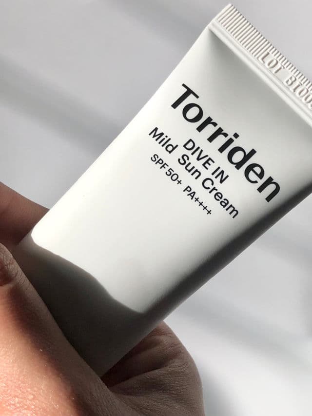 Torriden Dive-in Mild Sun Cream SPF 50+ PA++++ review photo by pickyyna