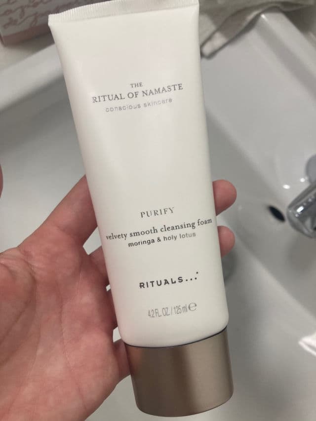 Rituals The Ritual of Namaste Velvety Smooth Cleansing Foam review photo by Beautyadictas