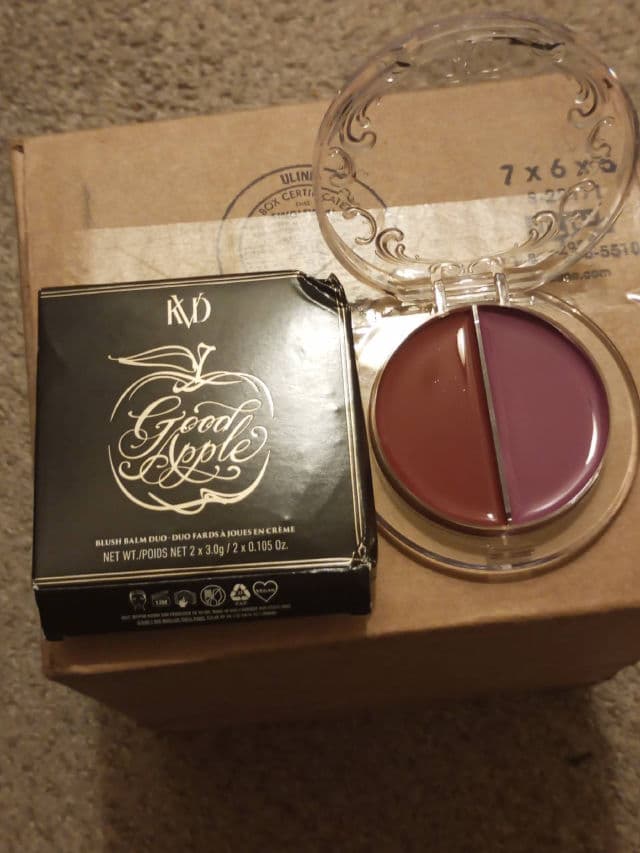 KVD Beauty Good Apple Skin-Perfecting Foundation Balm review photo by Loveth