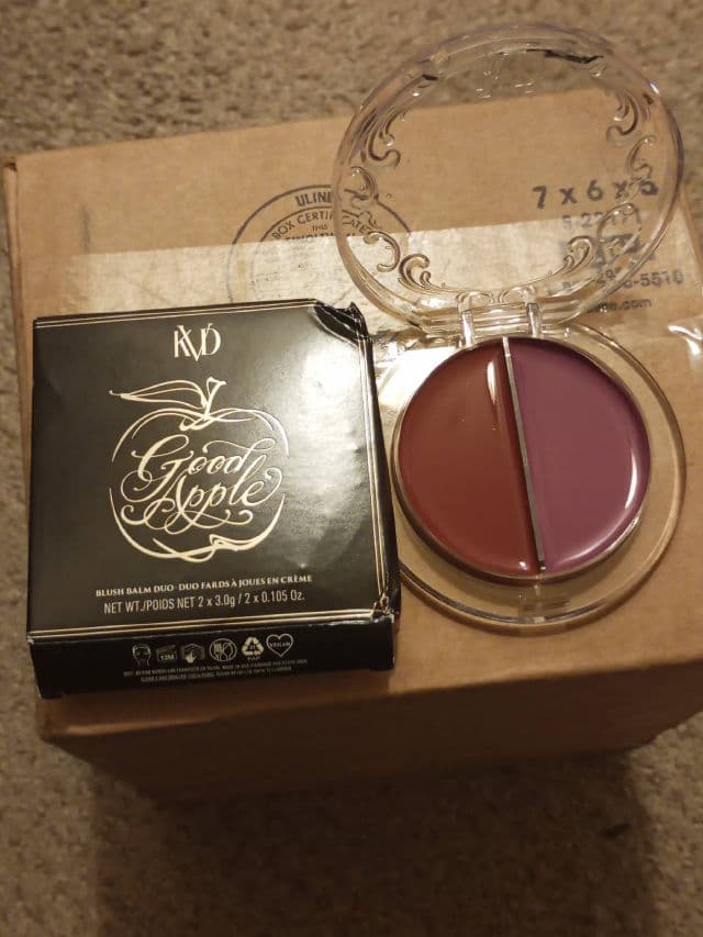 KVD Beauty Good Apple Skin-Perfecting Foundation Balm review photo by Loveth