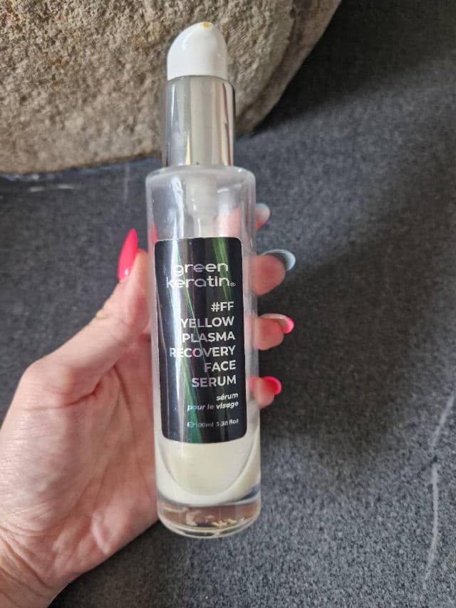 Green Keratin Yellow Plasma Recovery Serum review photo by Camillegerolimon