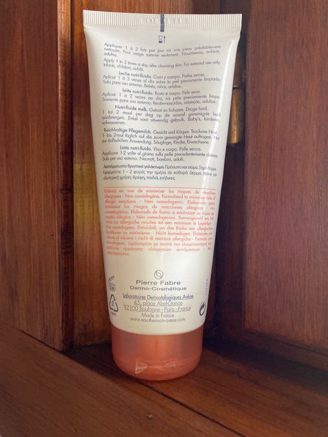 Avene TriXera Nutrition Nutri-Fluid Lotion review photo by aliciaptr23