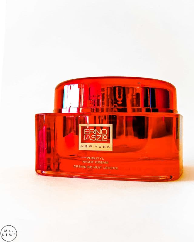 Erno Laszlo Phelityl Night Cream review photo by MsNIMF
