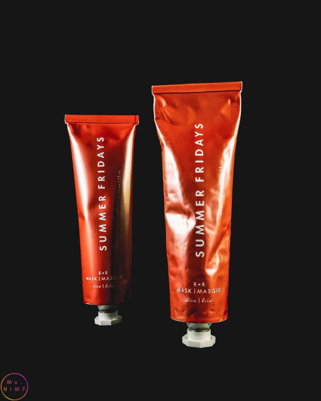 Summer Fridays R+R Mask review photo by MsNIMF